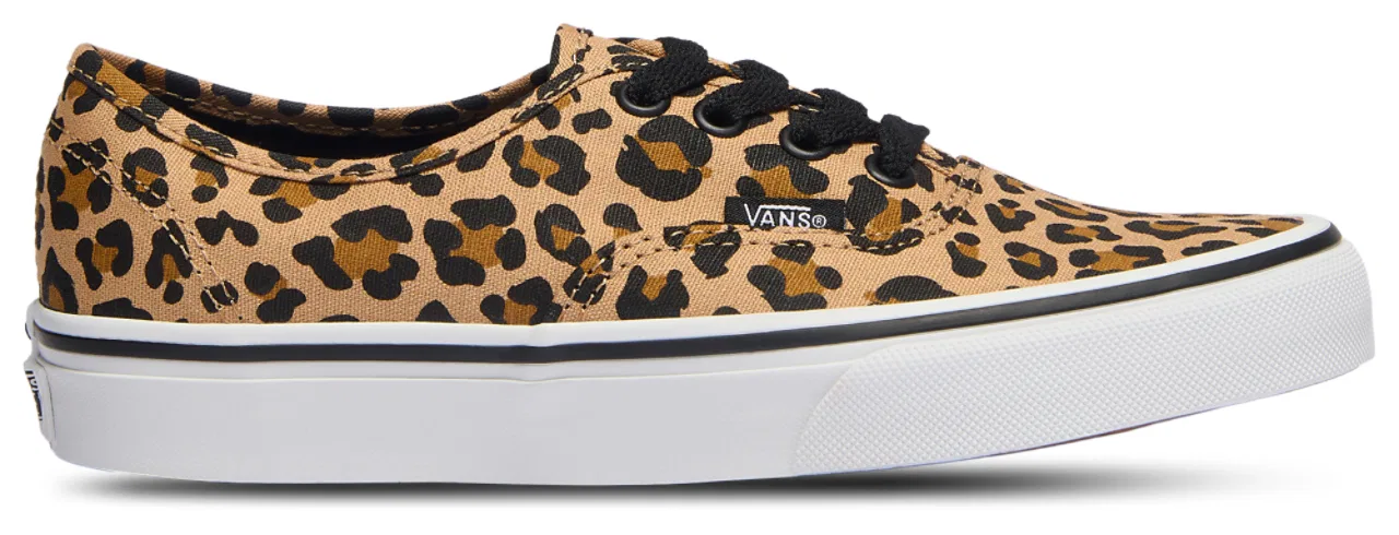 Кроссовки для девочек Authentic Vans, цвет Tan/Black