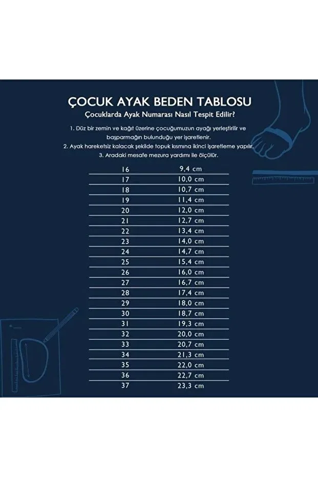 Детские ботинки для девочек непромокаемые Deniz Terlik, Navy Blue — фото 3