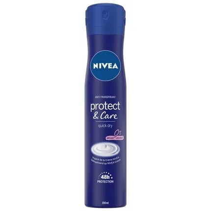 Антиперспирант-спрей 48h защиты Nivea Protect & Care, 200 мл