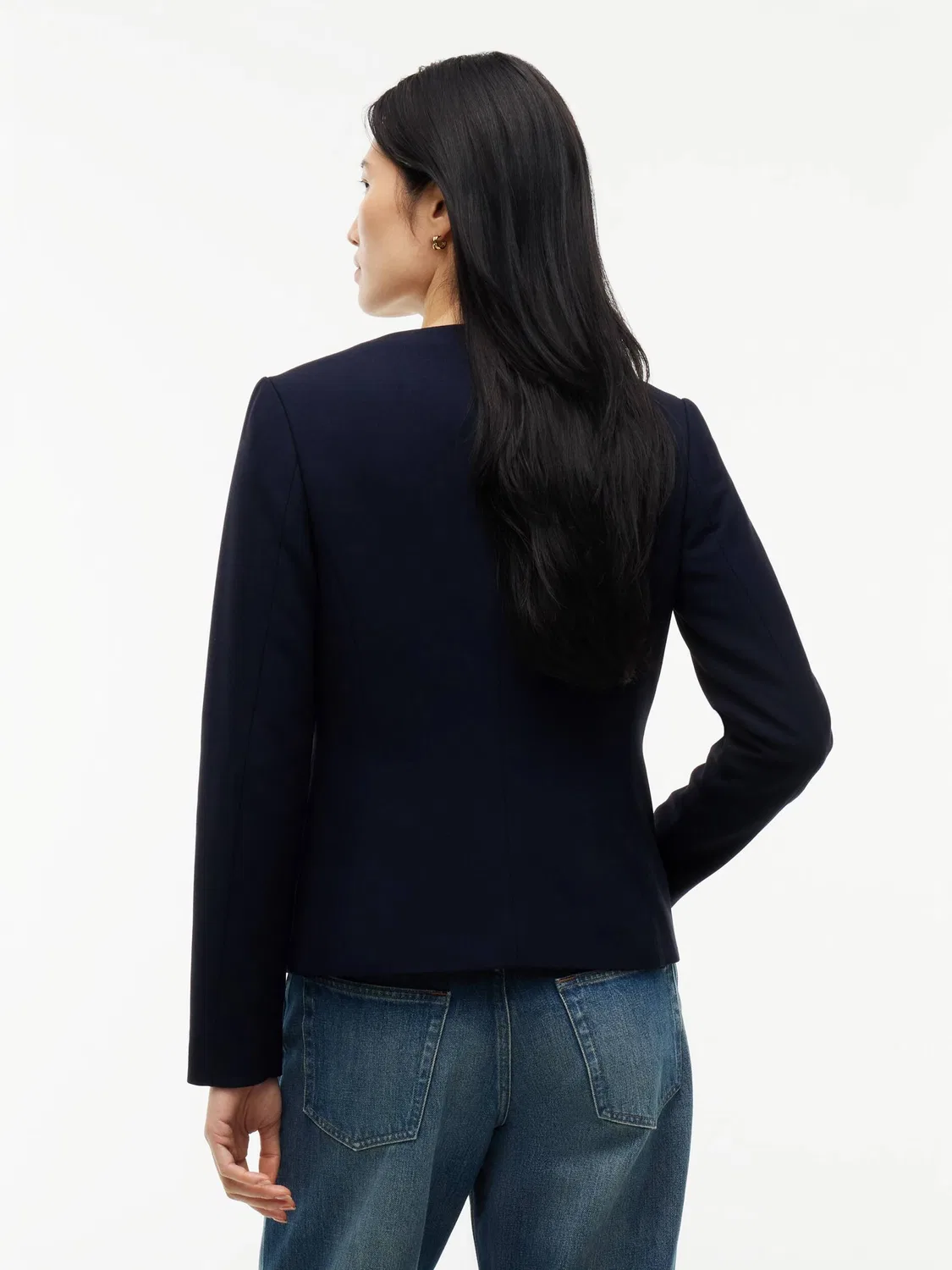 Женская куртка Slim Fit Tommy Hilfiger, темно-синий — фото 3