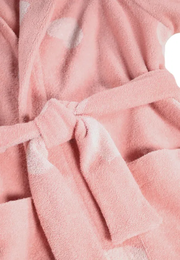 Халат махровый Wyn bathrobe unisex Molo, rose hearts — фото 4