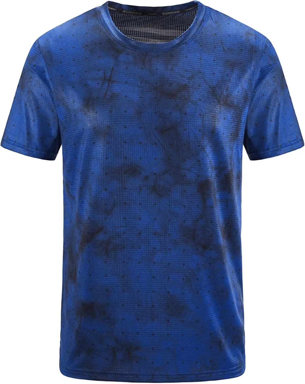 Мужская облегающая футболка с круглым вырезом Dry Fit, Blue