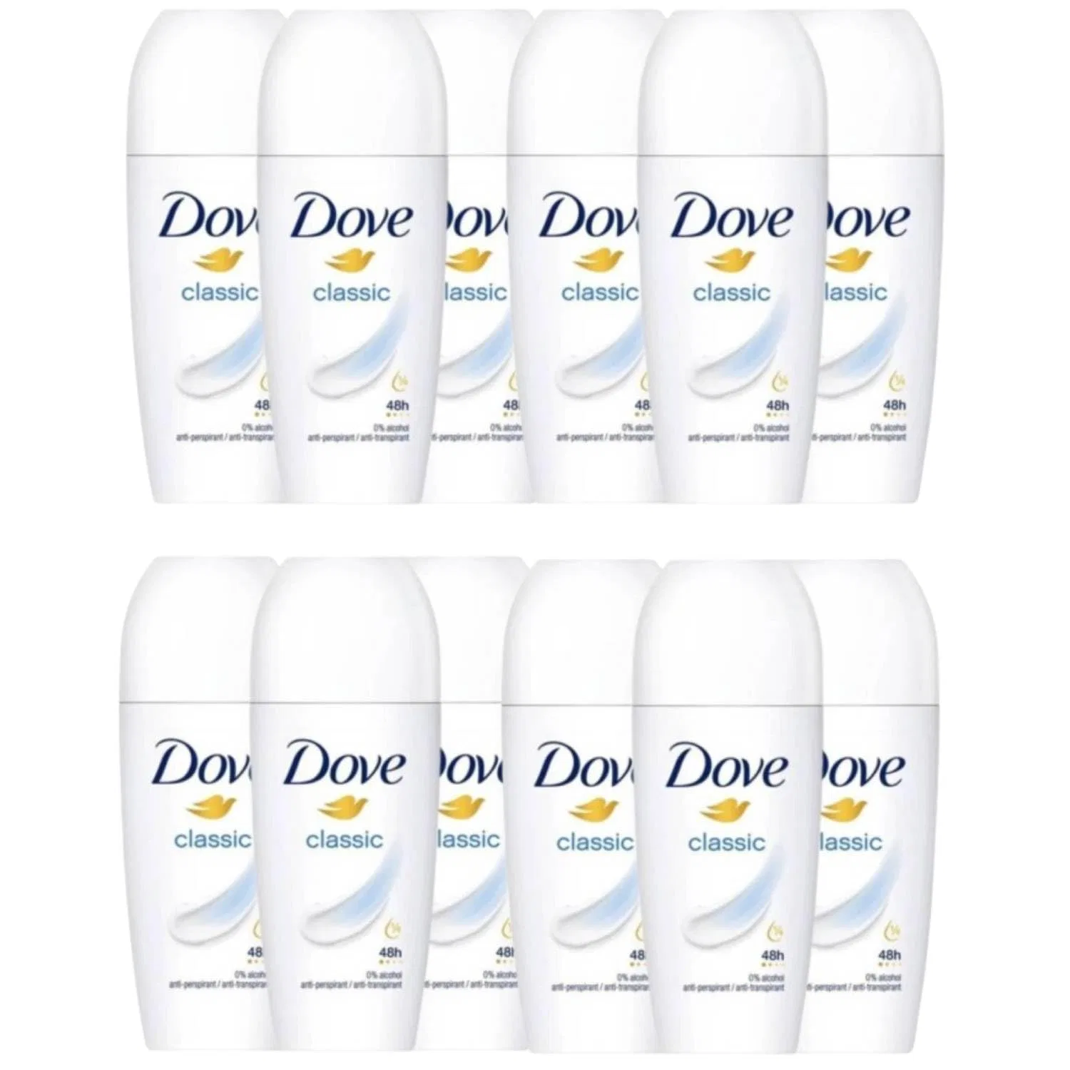 Дезодорант антиперспирант Roll-On Dove Classic 50 мл