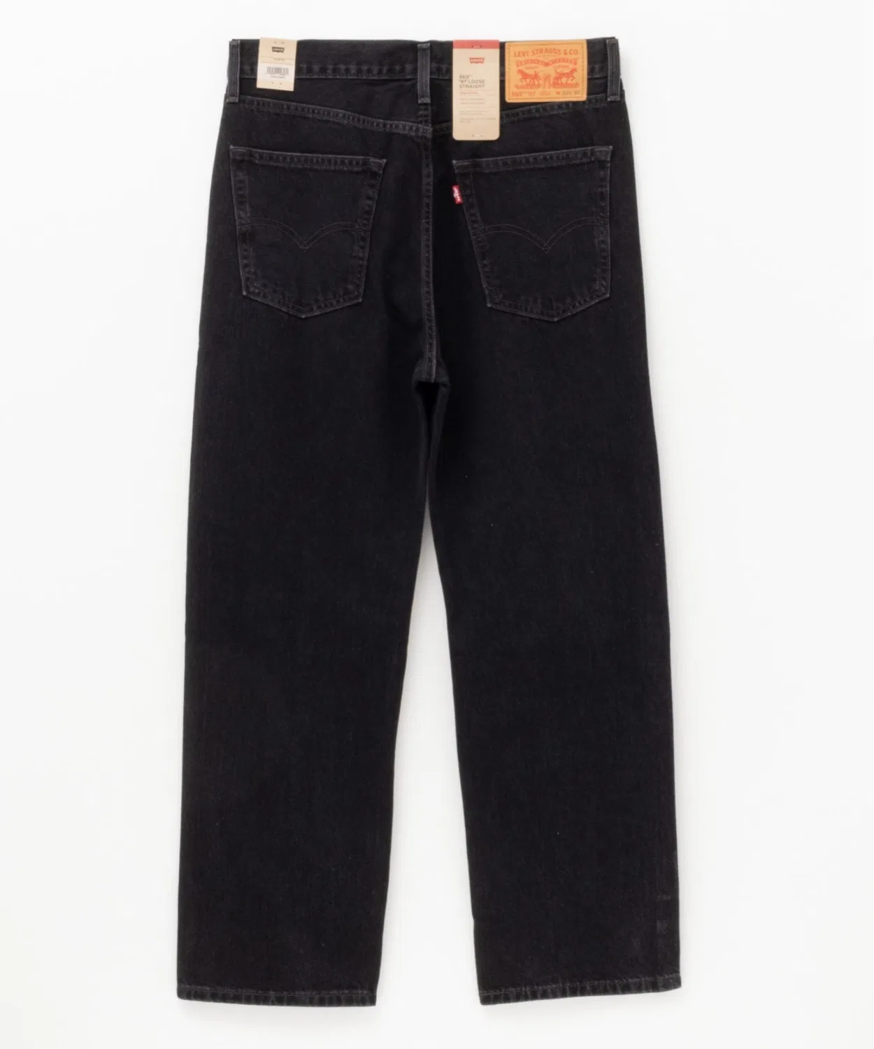 Мужские джинсы свободного прямого кроя 565 Loose Straight Levi's, Black