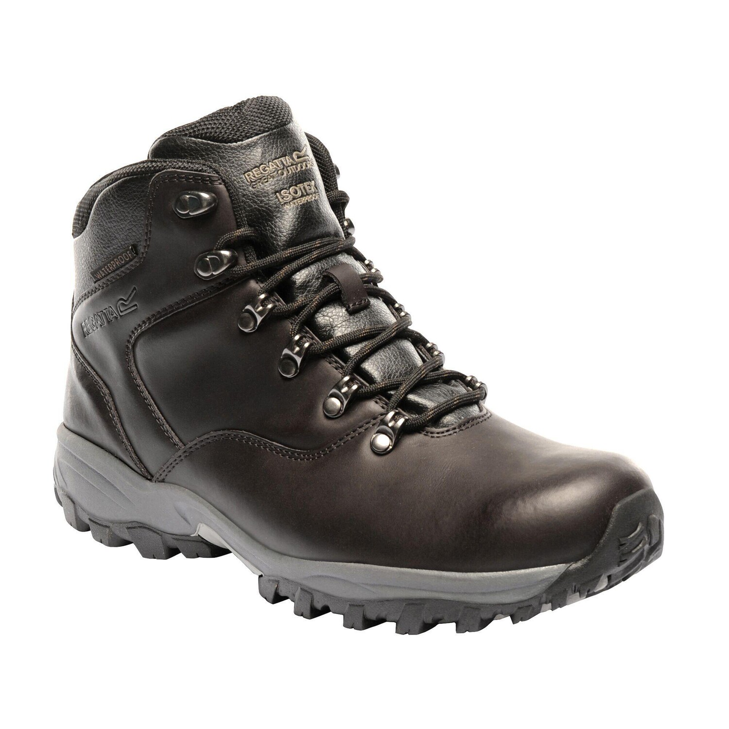 

Ботинки мжские Regatta Waterproof Bainsford Hiking для активного отдыха, темно-коричневый