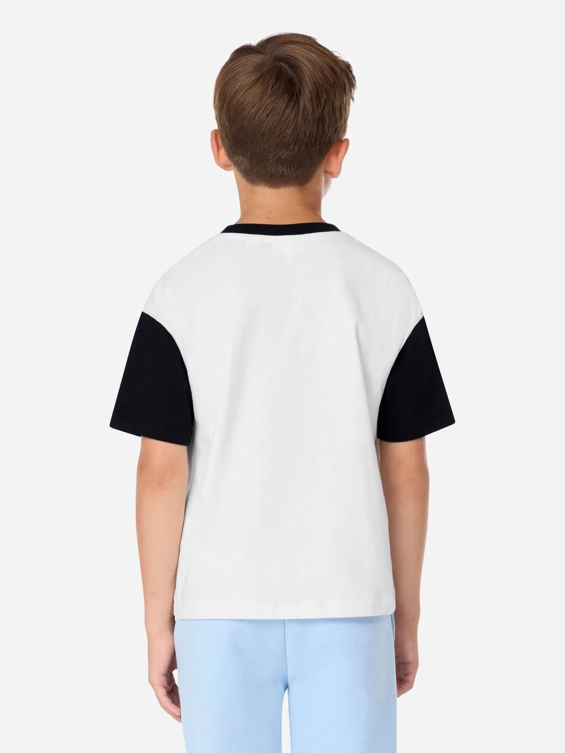 Футболка цветблок Lacoste, белый — фото 2