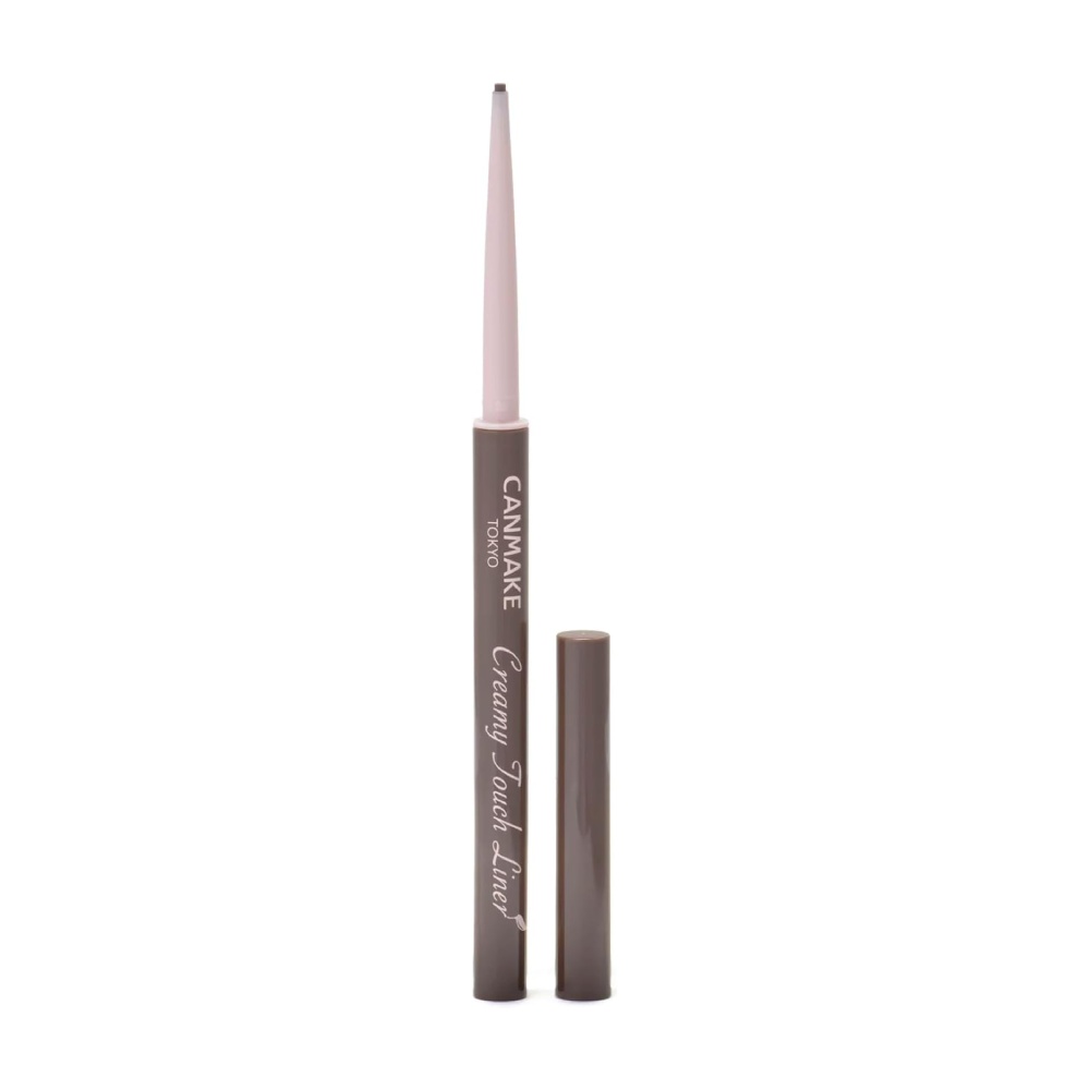 Карандаш для глаз Canmake Creamy Touch Liner, 02 Medium Brown, 0.1 г