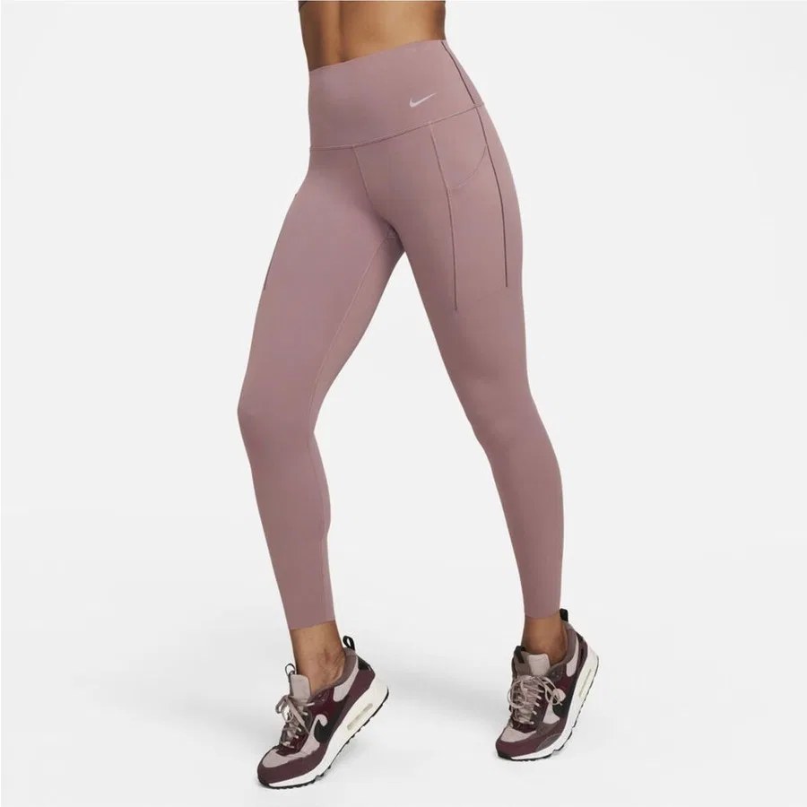 Спортивные леггинсы с высокой посадкой Dri-FIT Universa Medium-Support 7/8 Nike