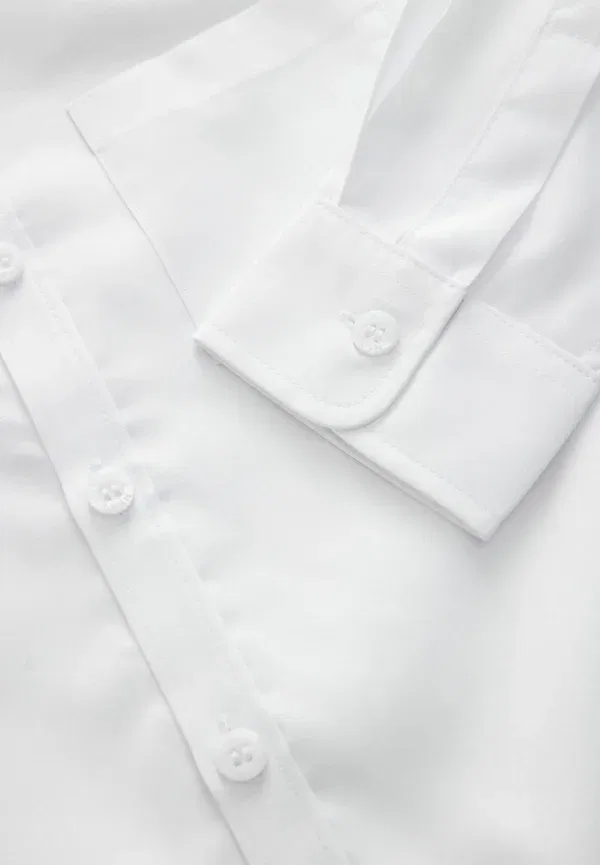 Рубашка с длинным рукавом Regular fit Next, белый — фото 2