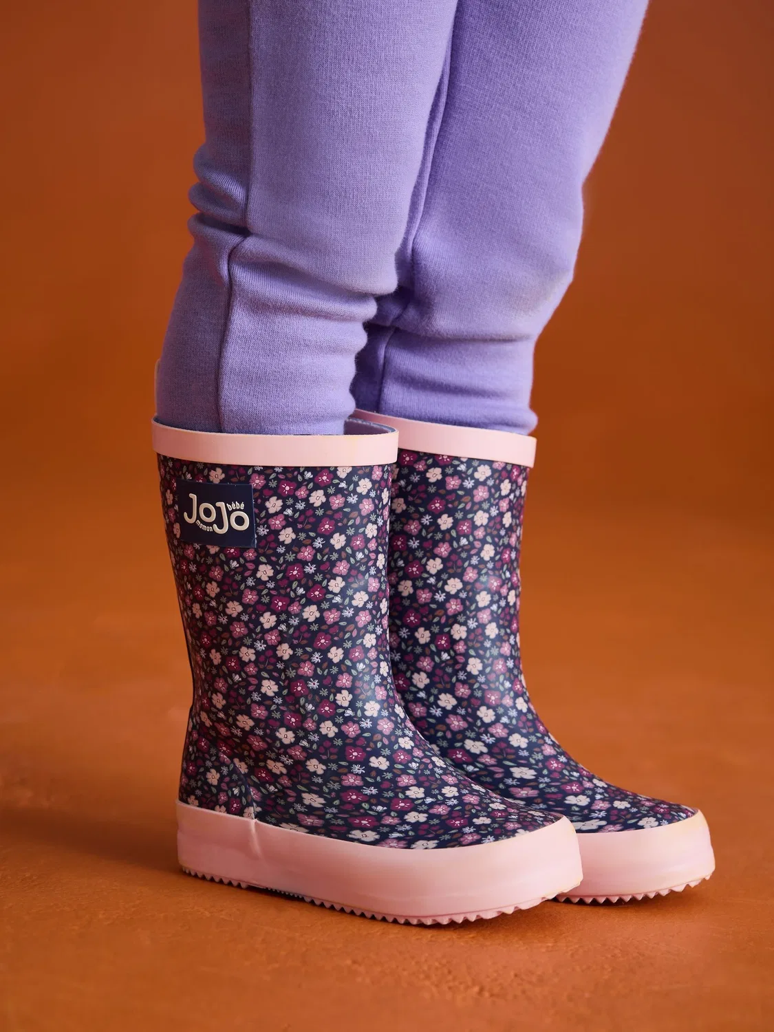 Резиновые сапоги JoJo Maman Bébé Navy Floral