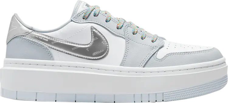 Кроссовки Wmns Air Jordan 1 Elevate Low SE Tear Away - White, белый