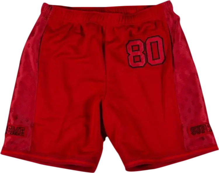 

Шорты Supreme Monogram Short 'Red', красный