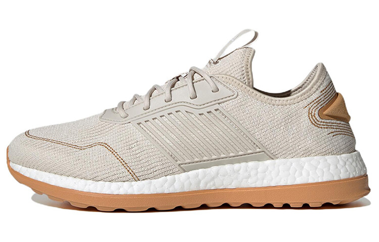 

Кроссовки ZG Boost Running унисекс с низким верхом бежево-коричневого цвета Adidas