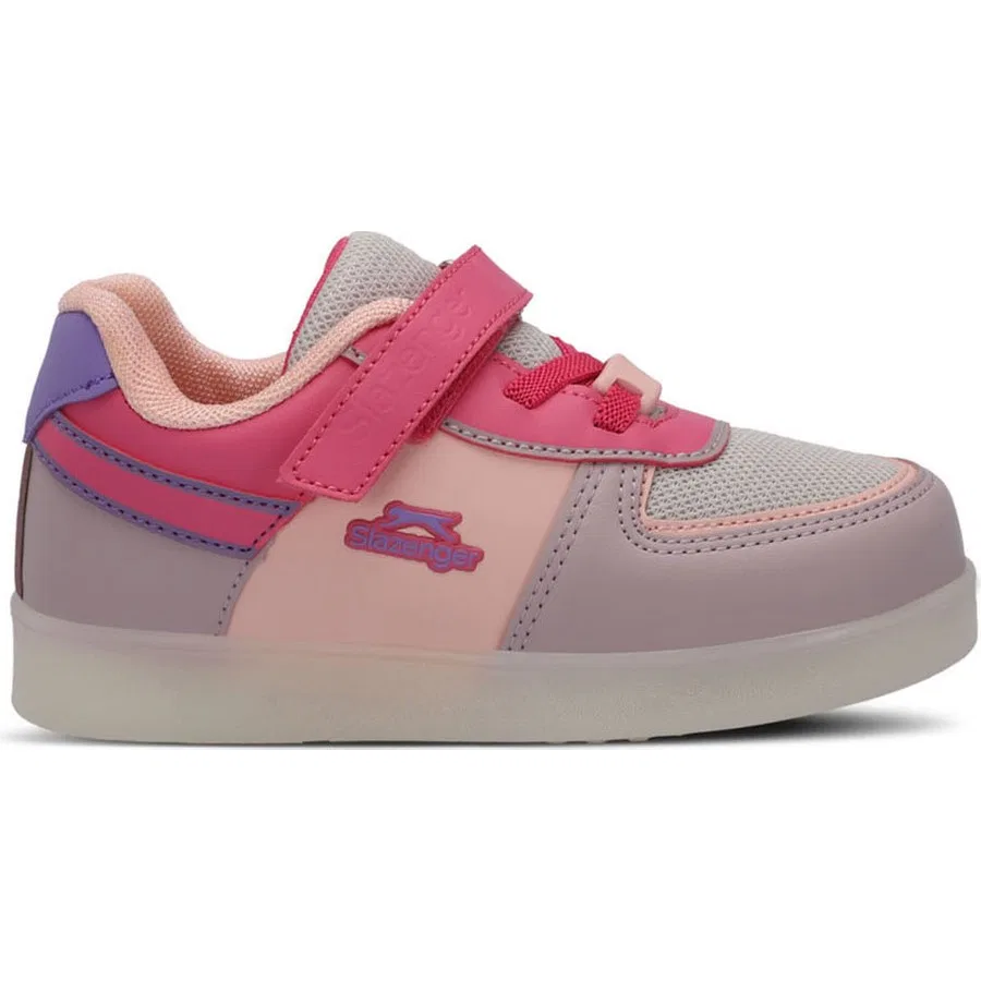 Кроссовки детские с липучкой PERLE Slazenger, Розовый