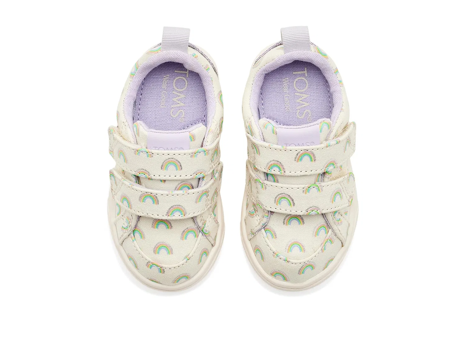 Кроссовки Cruz Double Strap (для малышей и маленьких детей) Toms Kids, Natural — фото 3