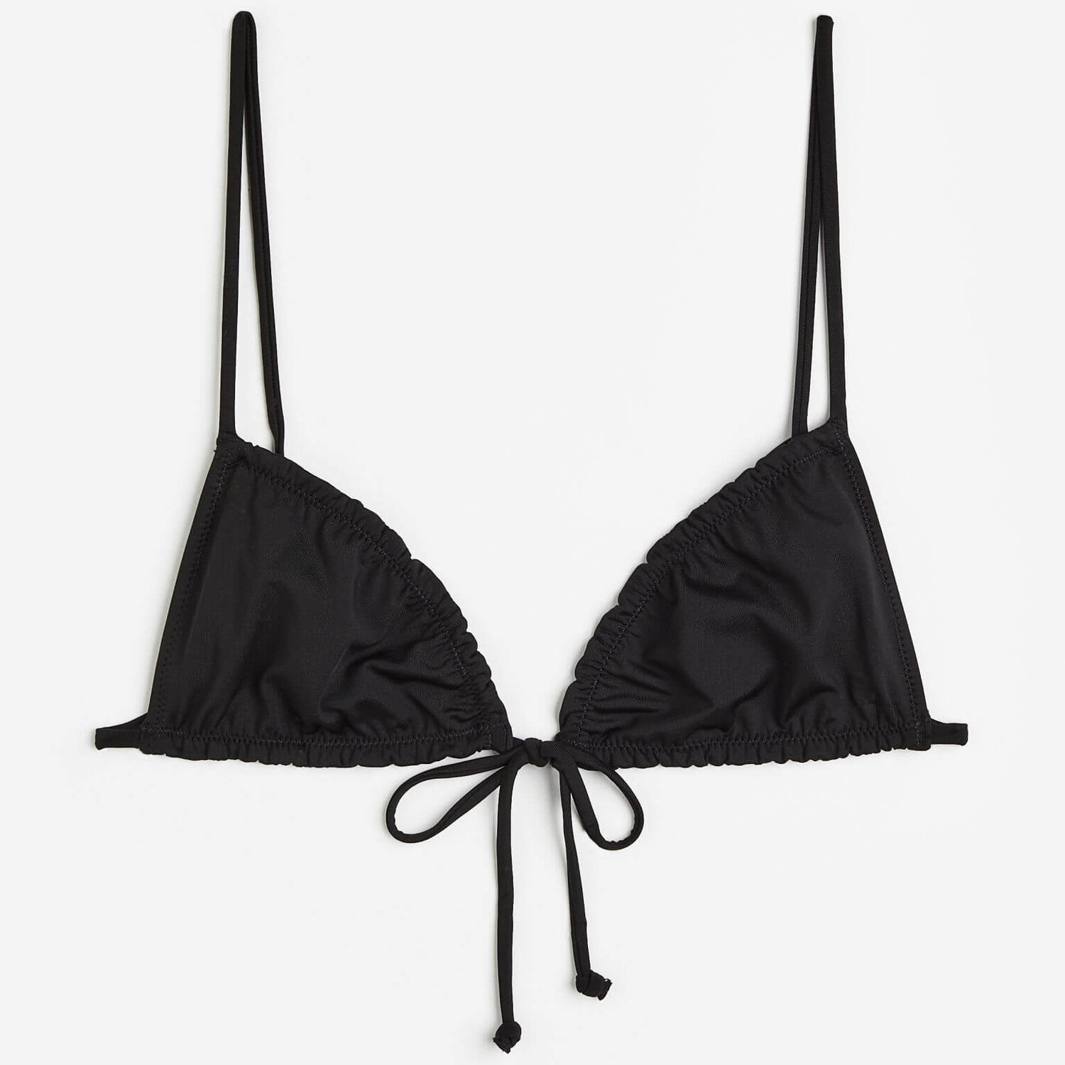 

Бикини топ H&M Triangle, черный