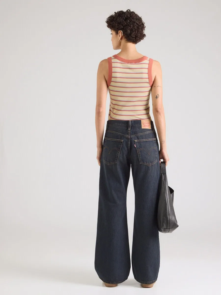 Джинсы LEVI'S Boot cut 'Middy Loose Boot' темно-синего цвета — фото 4
