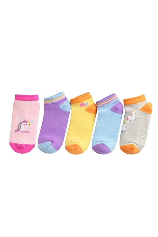 Детские носки-пинетки хлопковые 5 шт Just Socks, Multicolor — фото 2