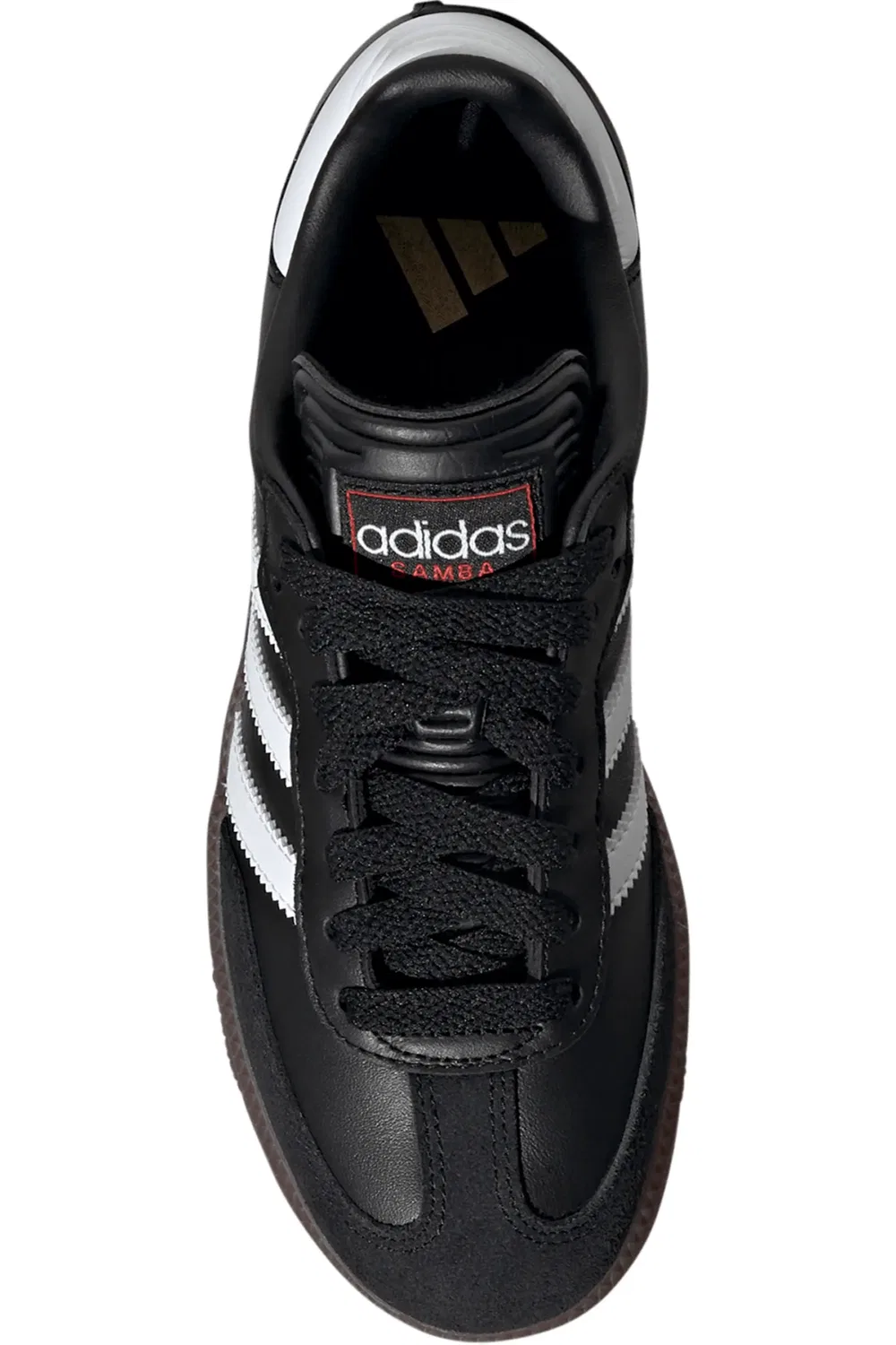 Детские кроссовки футбольные Samba adidas, черный — фото 4