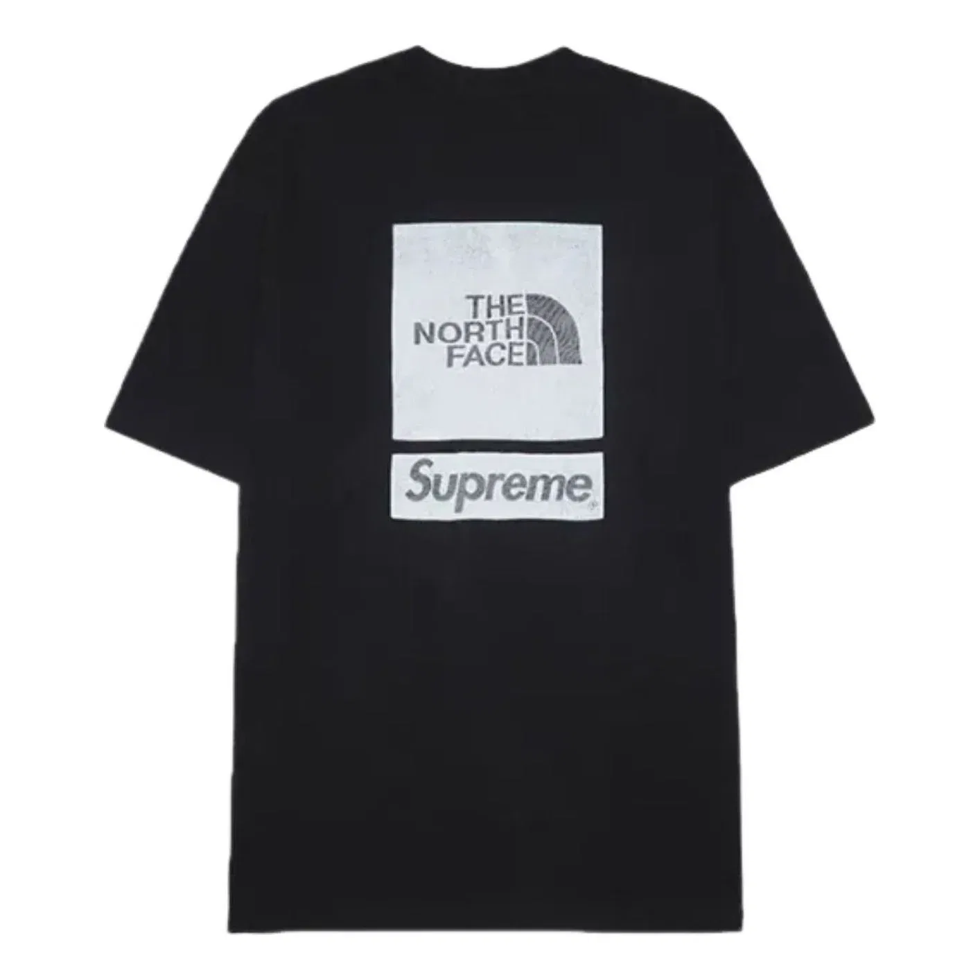 Мужская футболка The North Face S/S T-Shirt 'Black' Supreme, черный