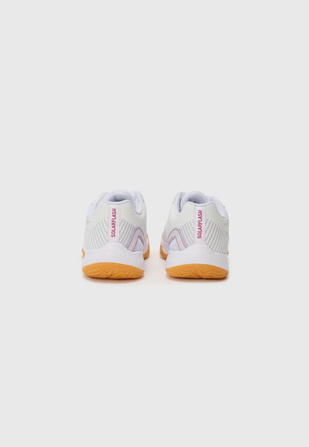 Solarflash iii jr - гандбольные кроссовки Puma, White/Lilac Crush/Berry — фото 3