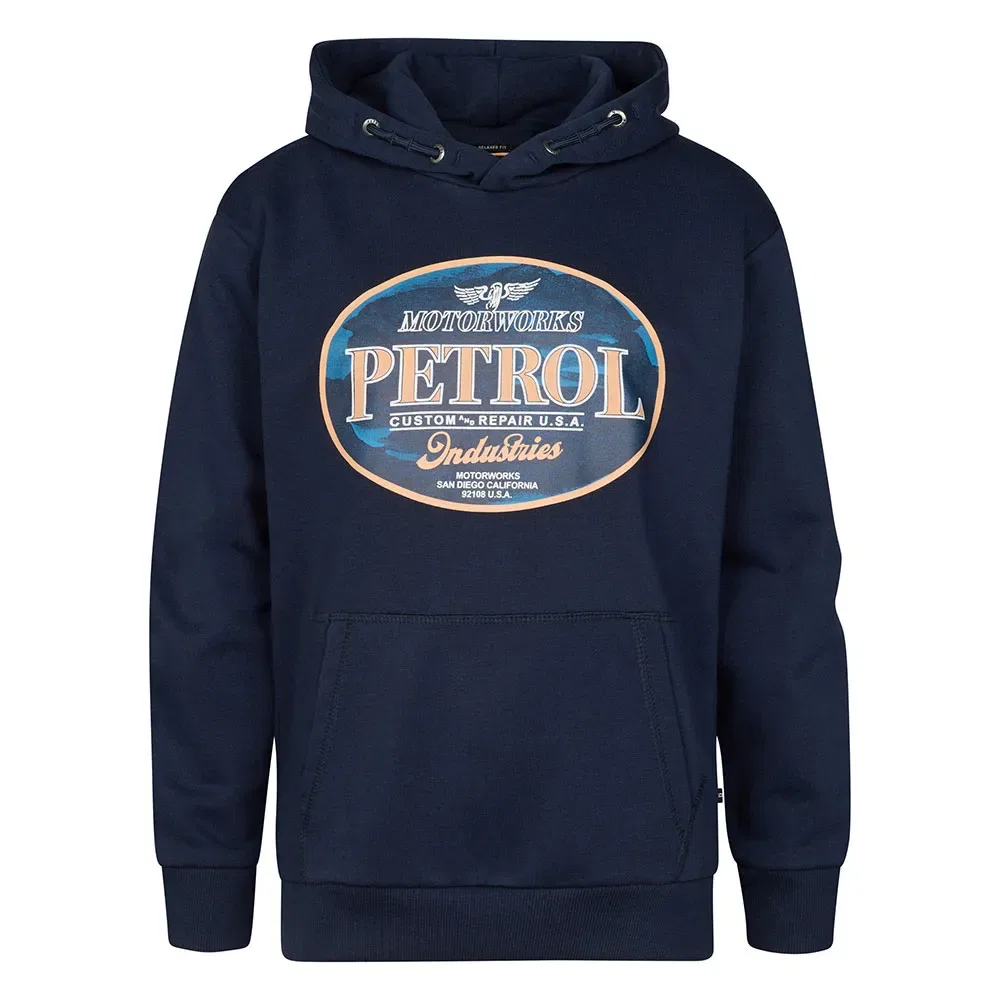 Худи Petrol Industries, синий — фото 3