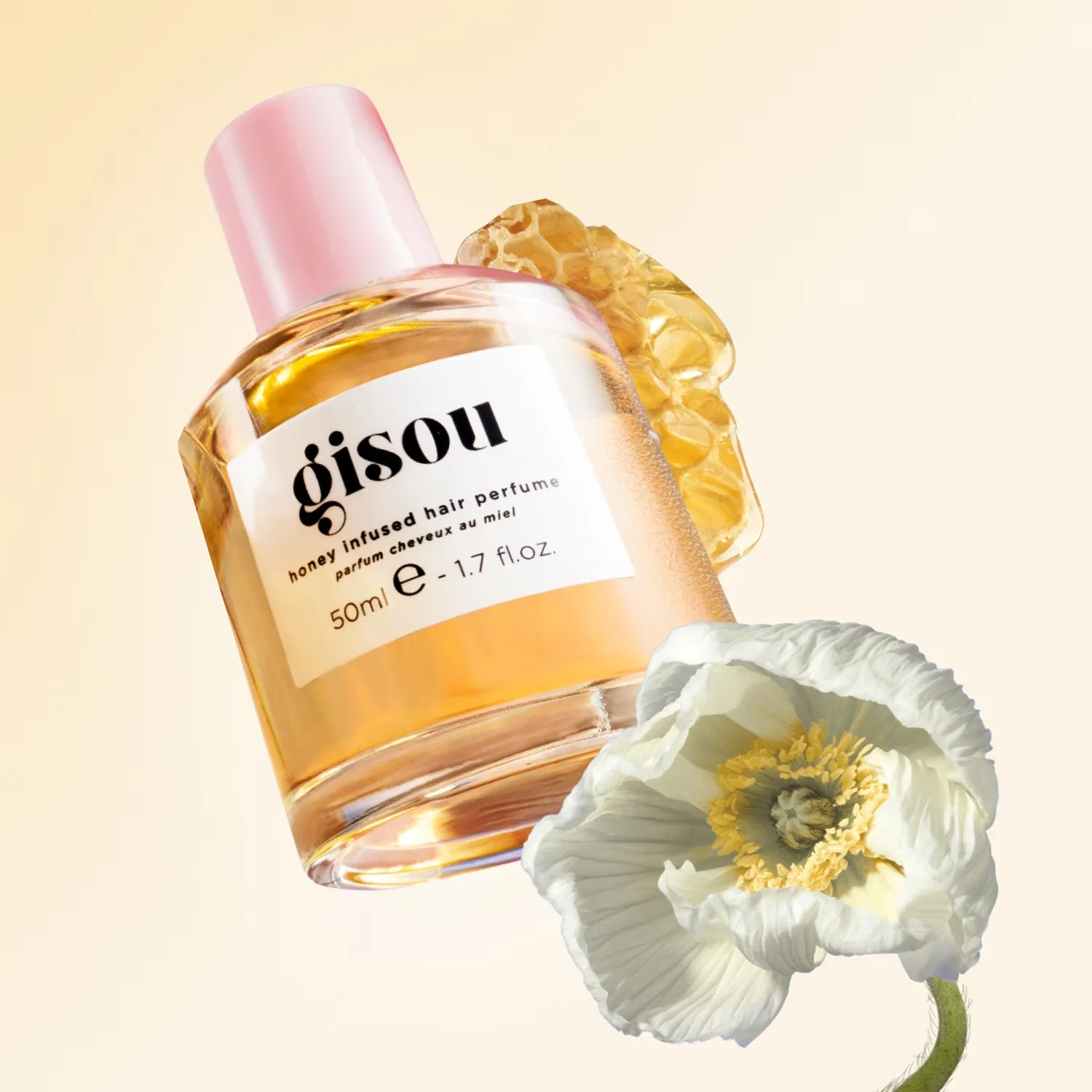 Парфюм для волос с медом Wildflower Honey, 50 мл, GISOU — фото 4