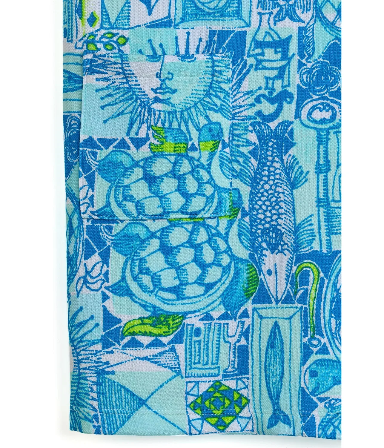 Вязаный комплект Mini Romey (для малышей/детей постарше) Lilly Pulitzer Kids, Mint Condition Harlillyquin — фото 3