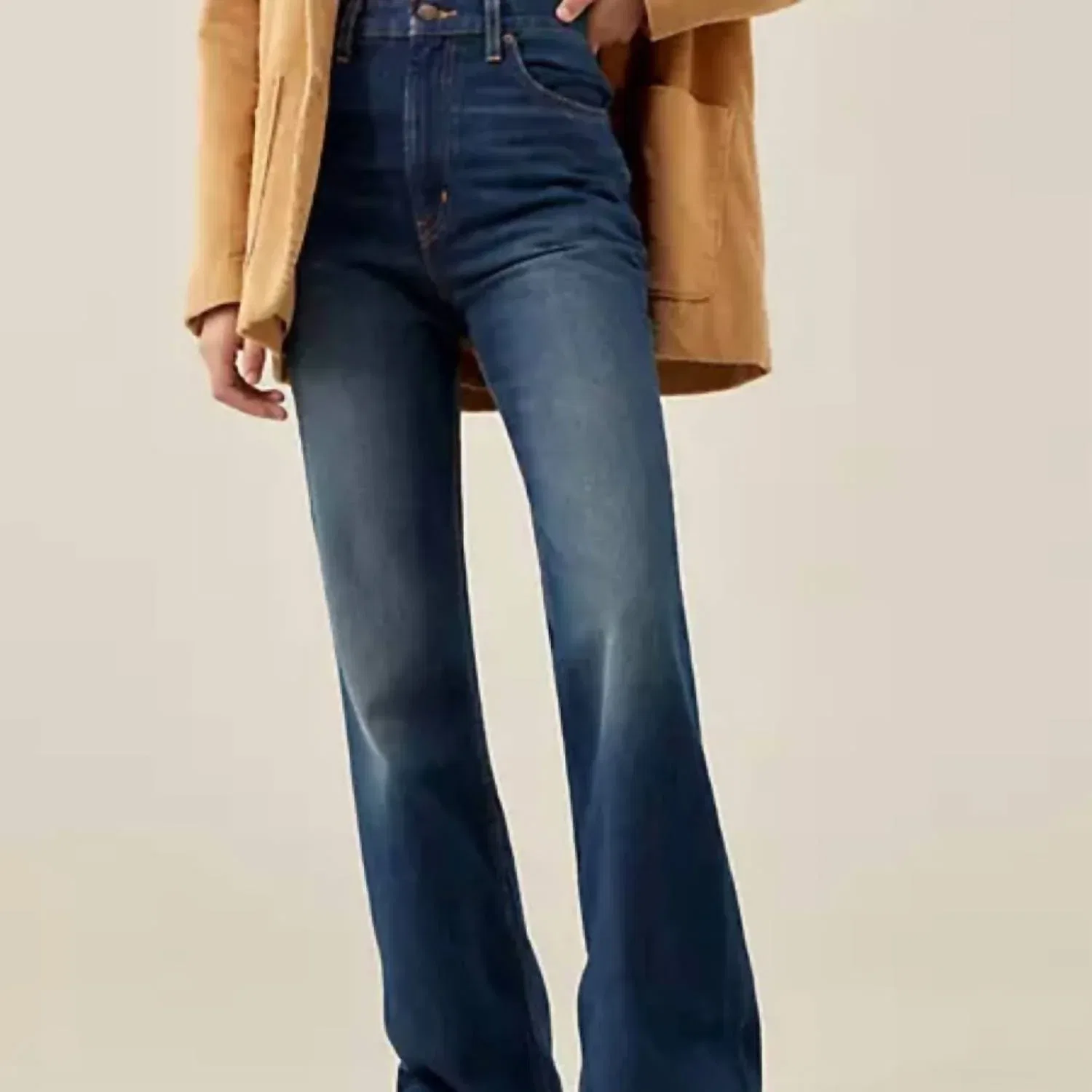 Женские джинсы-клеш с высокой посадкой 70's High Rise Flare Jeans Levi's, синий — фото 3