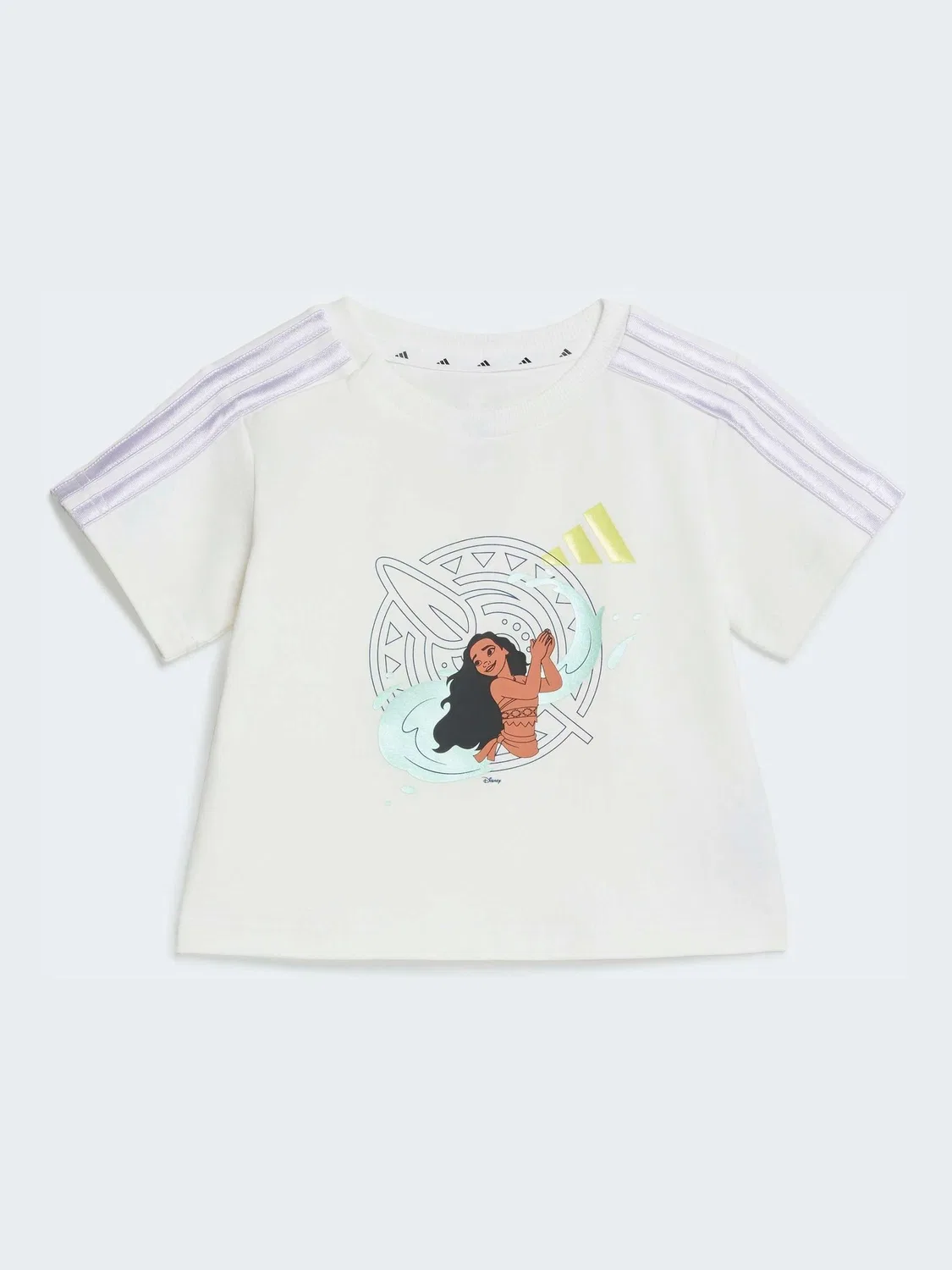 Комплект из топа и шорт adidas Disney, белый — фото 2