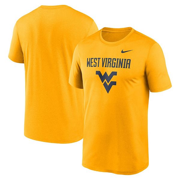 

Мужская футболка West Virginia Mountaineers Lockup Legend Performance Nike