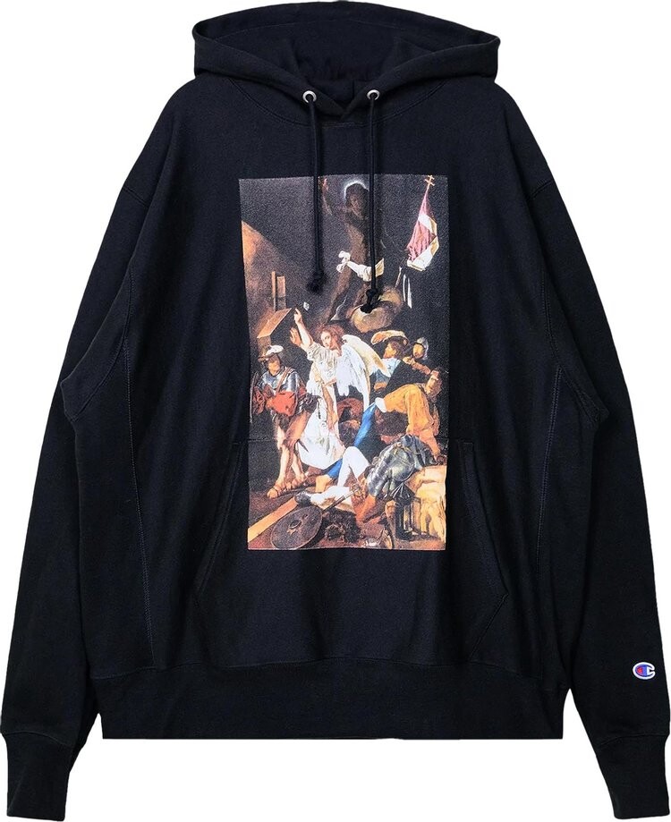 

Худи Denim Tears x Pyrex Tears Hoodie 'Black', черный