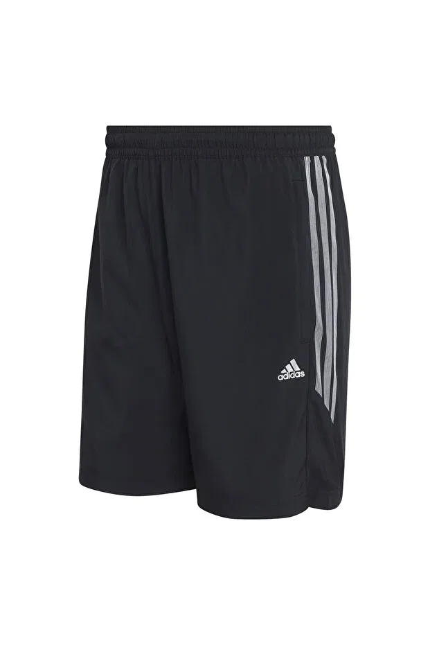 Мужские спортивные шорты из полиэстера Climacool short men's sports shorts ke0703 Adidas, Black — фото 4