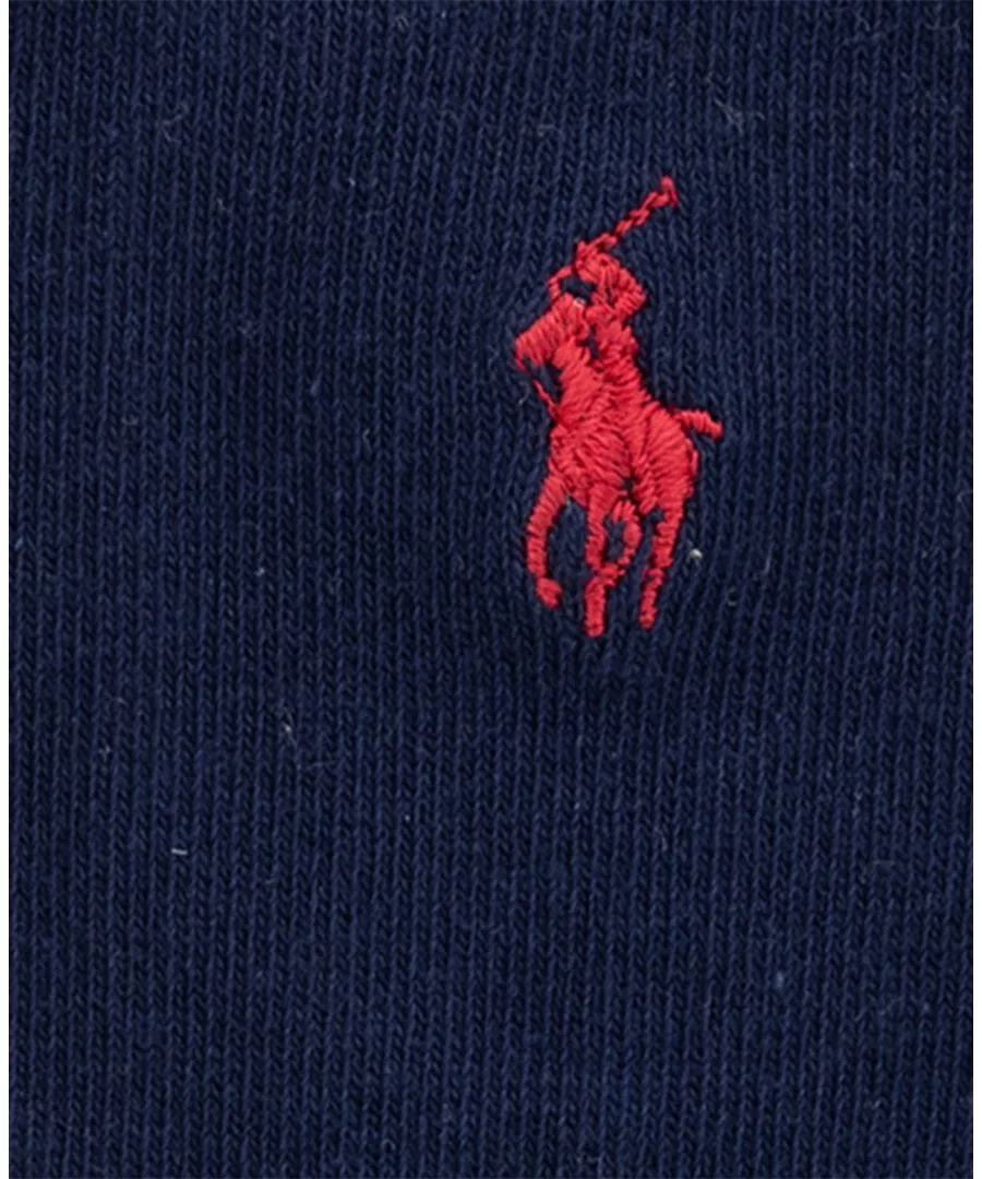 Комплект носков хлопковых с вышивкой Pony Polo Ralph Lauren, Tan Multicolor — фото 4