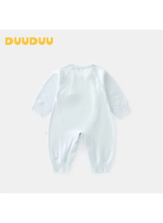Боди-комбинезон бесшовный для новорожденных Duuduu, синий — фото 2