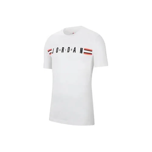 Мужская футболка с коротким рукавом Jordan Air Nike, Weiss