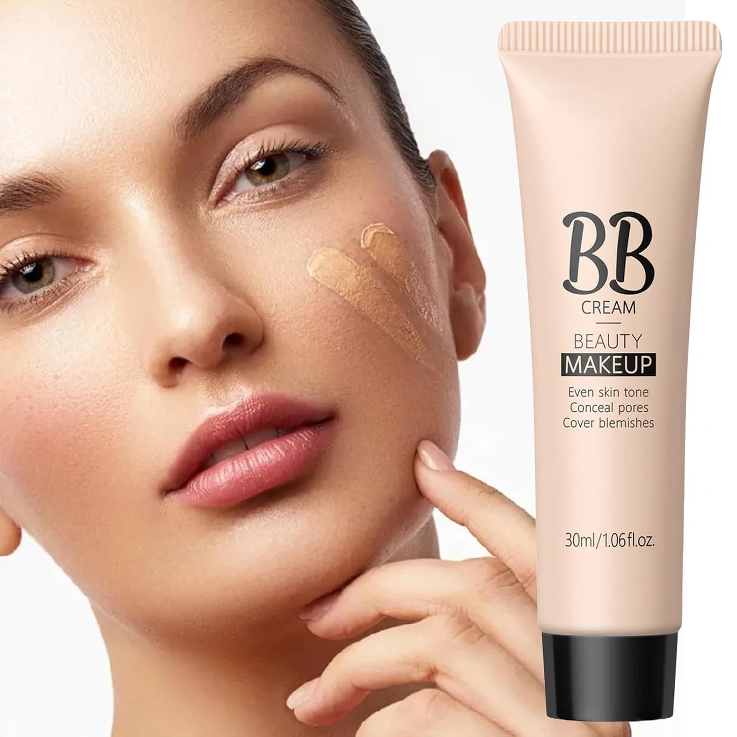 BB Cream, питательный лосьон с защитой от солнца, 30 мл, выравнивает тон кожи Generisch — фото 3