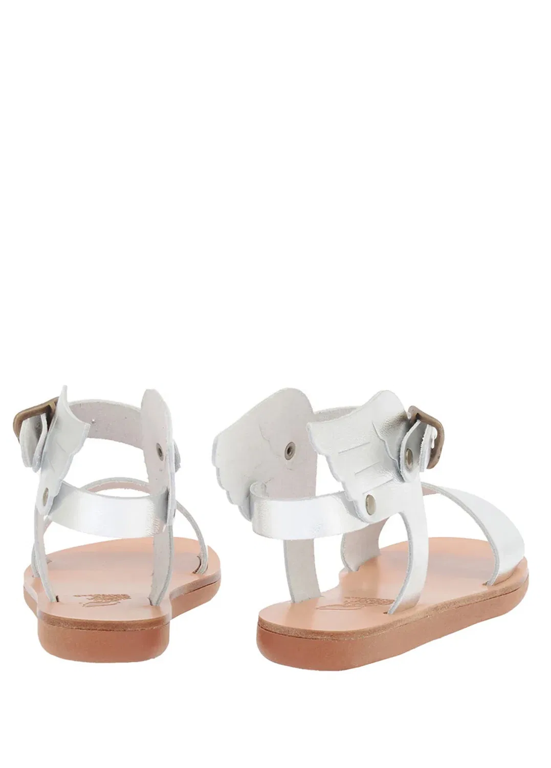 Сандалии детские Ancient Greek Sandals, Silver — фото 4
