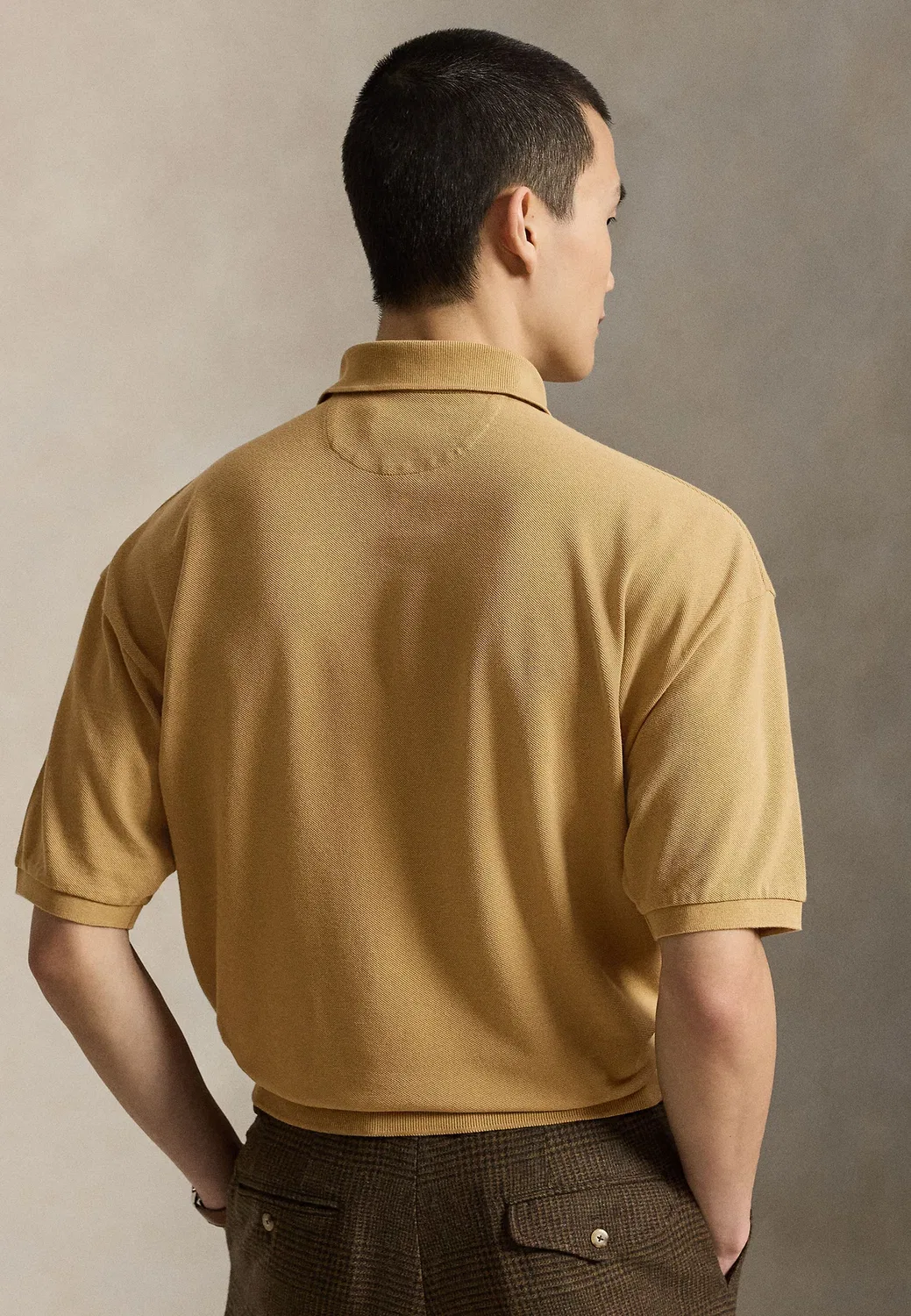 Рубашка поло Polo Ralph Lauren, Cafe Tan — фото 3