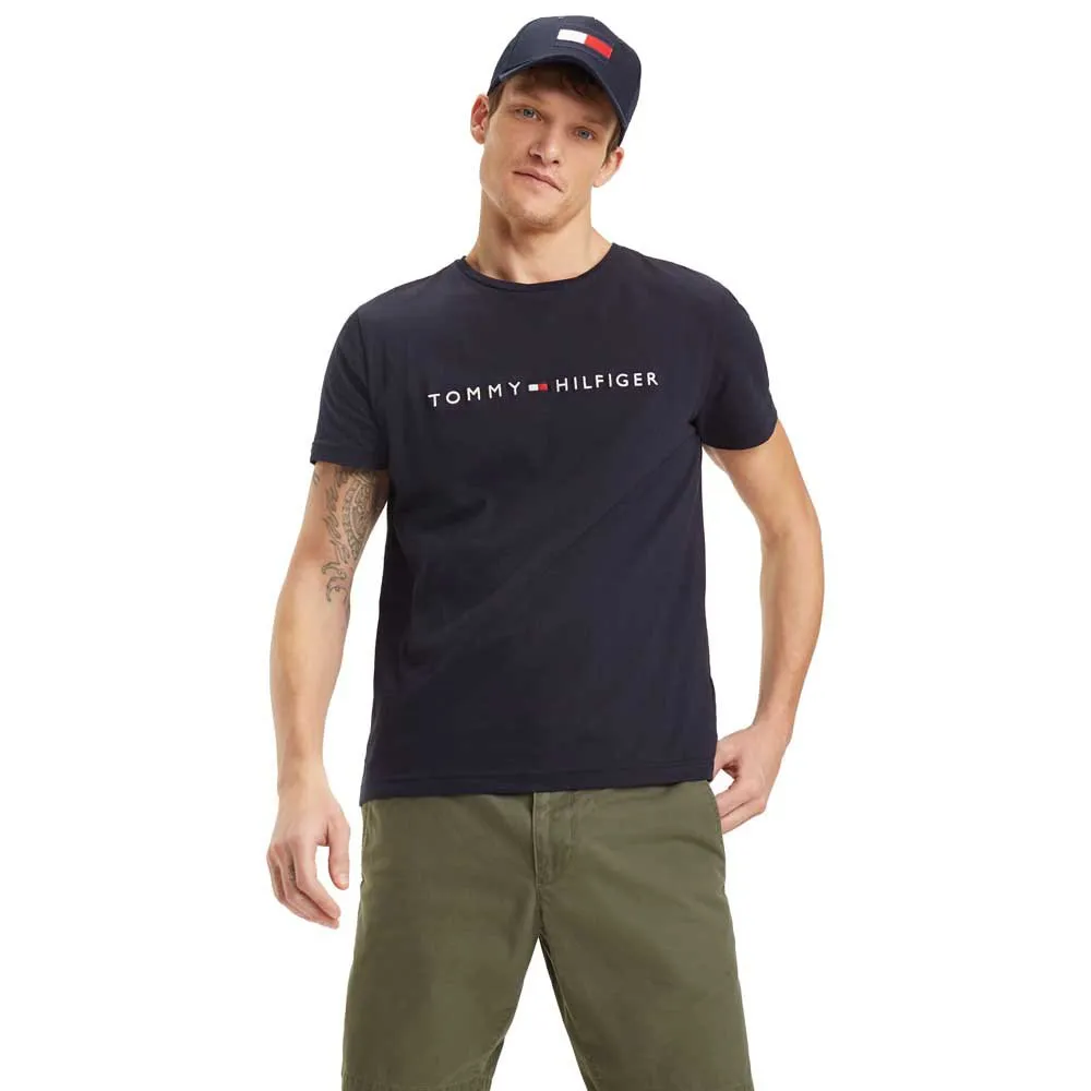 

Футболка с коротким рукавом Tommy Hilfiger Logo, синий