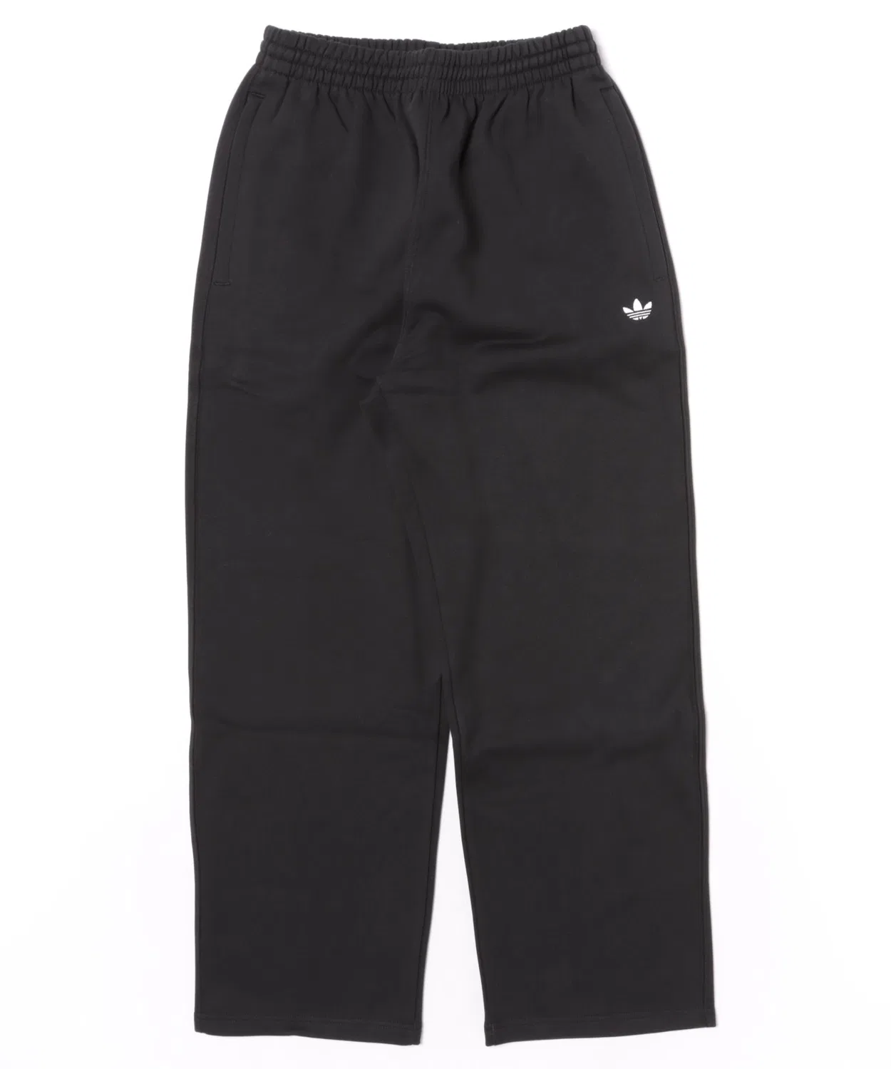 Мужские широкие штаны с брендовым логотипом Adidas, Black