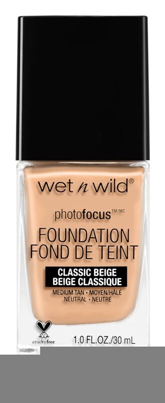 

Жидкая матирующая основа Wet n Wild Photo Focus, оттенок Classic Beige 30 мл