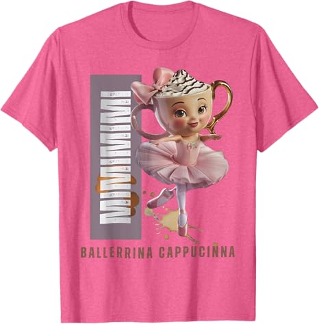 

Футболка Cappuccina Ballerina Gen Z, кукольный розовый