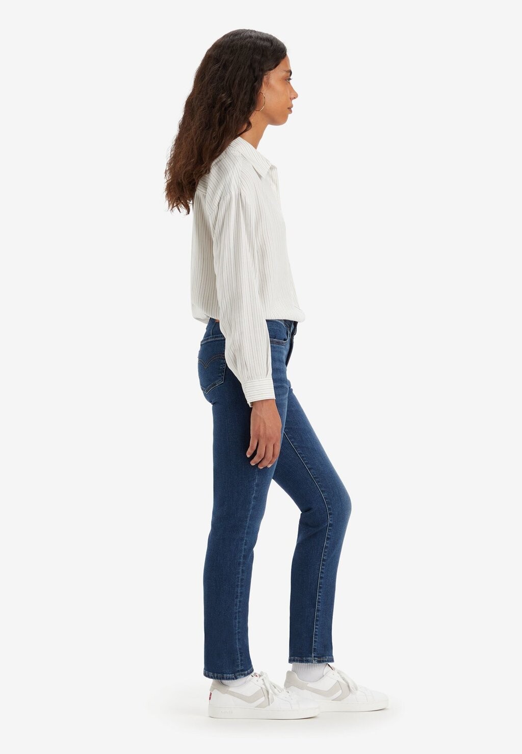 Джинсы узкого кроя 712 Slim Welt Pocket Levi's, цвет blue wave dark — фото 4