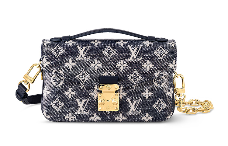 

LOUIS VUITTON Сумка Pochette Metis East West синяя