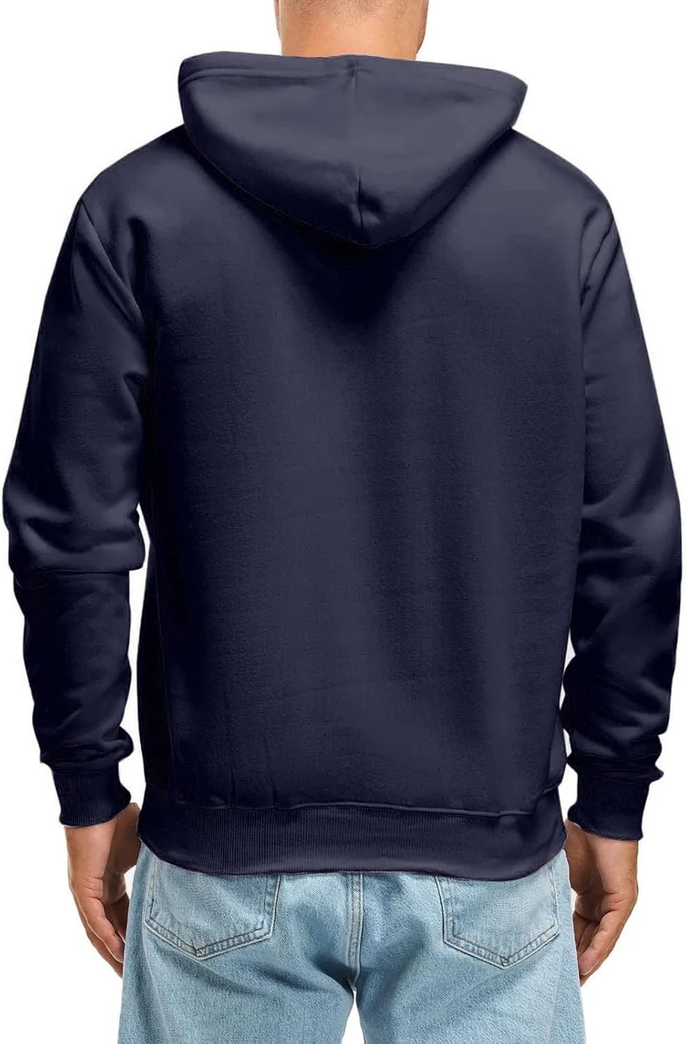 Мужская толстовка с капюшоном Casual Long Sleeve Fleece с карманом Kanga — фото 2