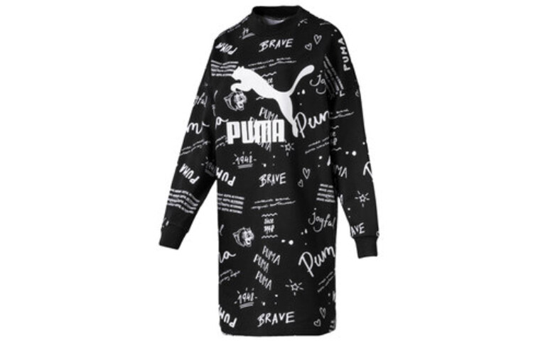

Женское платье с длинными рукавами Puma, цвет Black