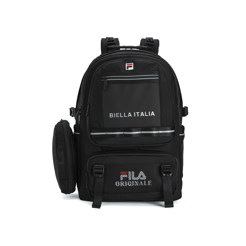 

FILA Оригинальный тканевый рюкзак мужской угольно-черный, Jet Black