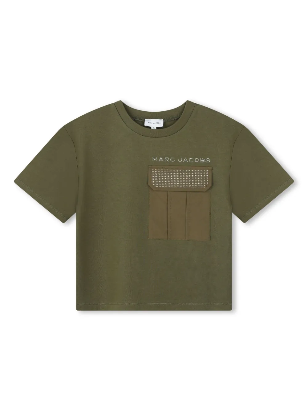 

Футболка с логотипом Marc Jacobs Kids, зеленый