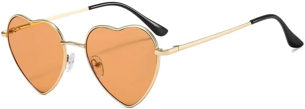 

Женские металлические солнцезащитные очки для активного отдыха, для поездок на работу и занятий спортом, декоративные солнцезащитные очки Generic, Orange